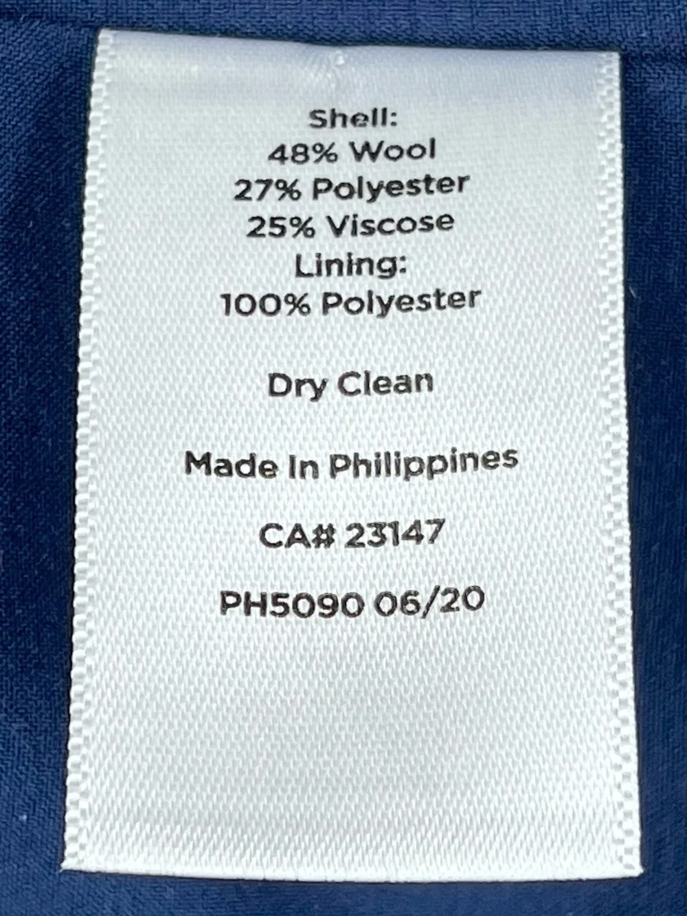 Talbots Wool Blend Retro Button-Front Houndstooth Woven Mini Skirt Size 8